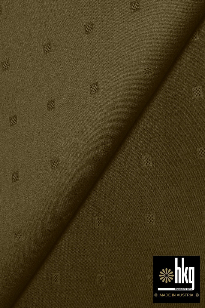 HKG091-CHO – HKG Atiku Swiss Voile – Choco (5 yards)