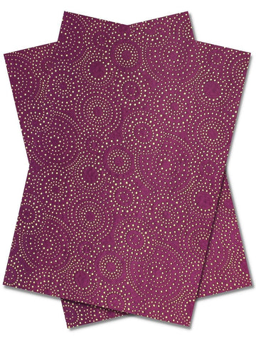 IPG081-PLM - Sego Gele & Ipele (2pc set) - Plum