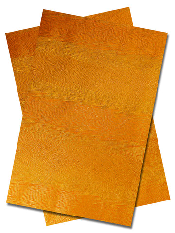 IPG091-ORA - Sego Gele & Ipele (2pc set) - Orange