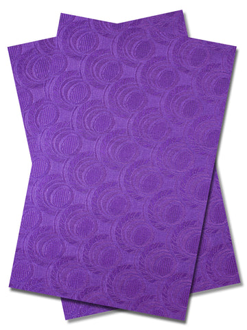 IPG096-PUR - Sego Gele & Ipele (2pc set) - Purple