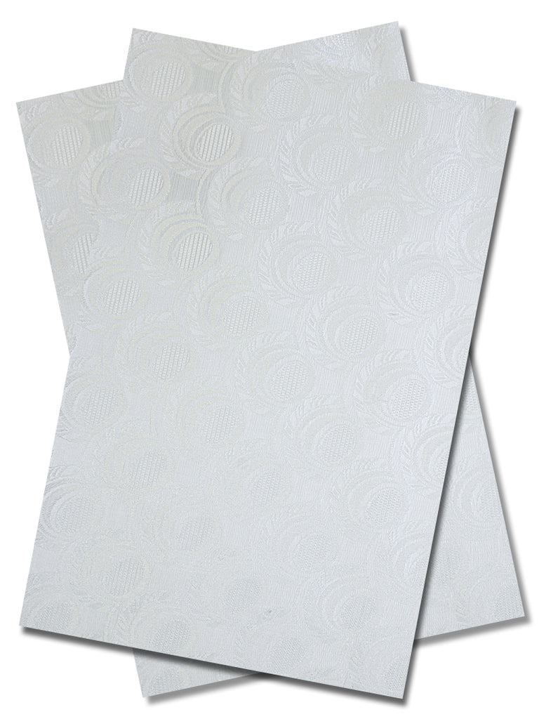 IPG096-WHT - Sego Gele & Ipele (2pc set) - White