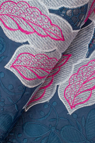 IRE468-TLG - Voile Lace - Teal Green z