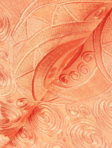IRE480-PCH - Voile Lace - Peach