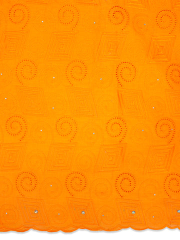 IRE512-ORA - Voile Lace - Orange