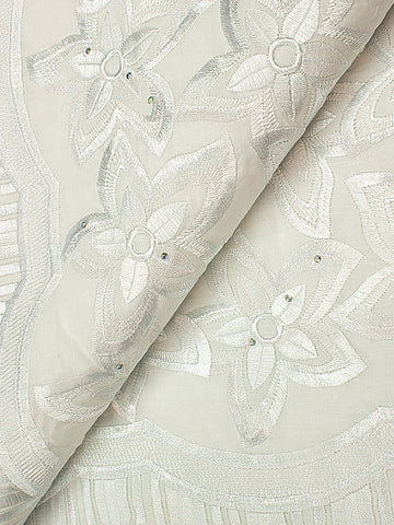 IRE533-WHT - Voile Lace - White