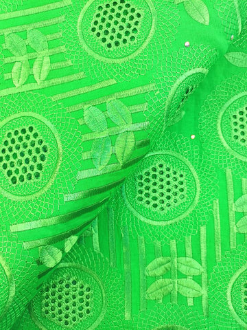IRE543-LFG - Voile Lace - Leaf Green
