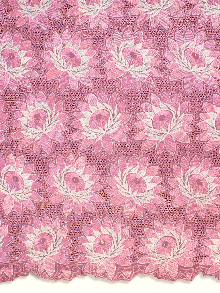 IRE560-PNK - Voile Lace - Onion Pink