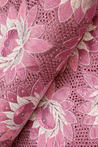IRE560-PNK - Voile Lace - Onion Pink