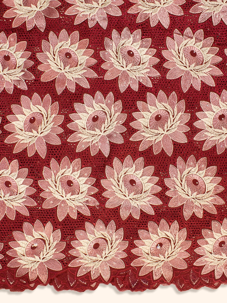 IRE560-WIN - Voile Lace - Wine