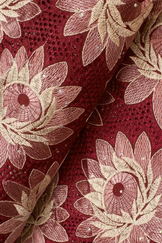 IRE560-WIN - Voile Lace - Wine