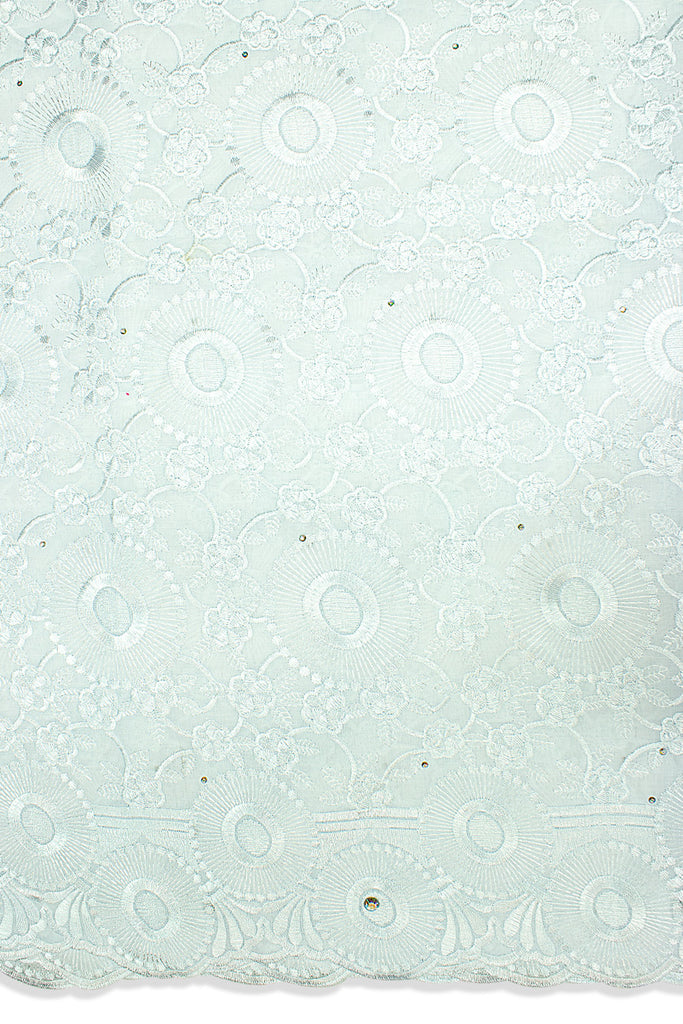 IRE562-WHT - Voile Lace - White