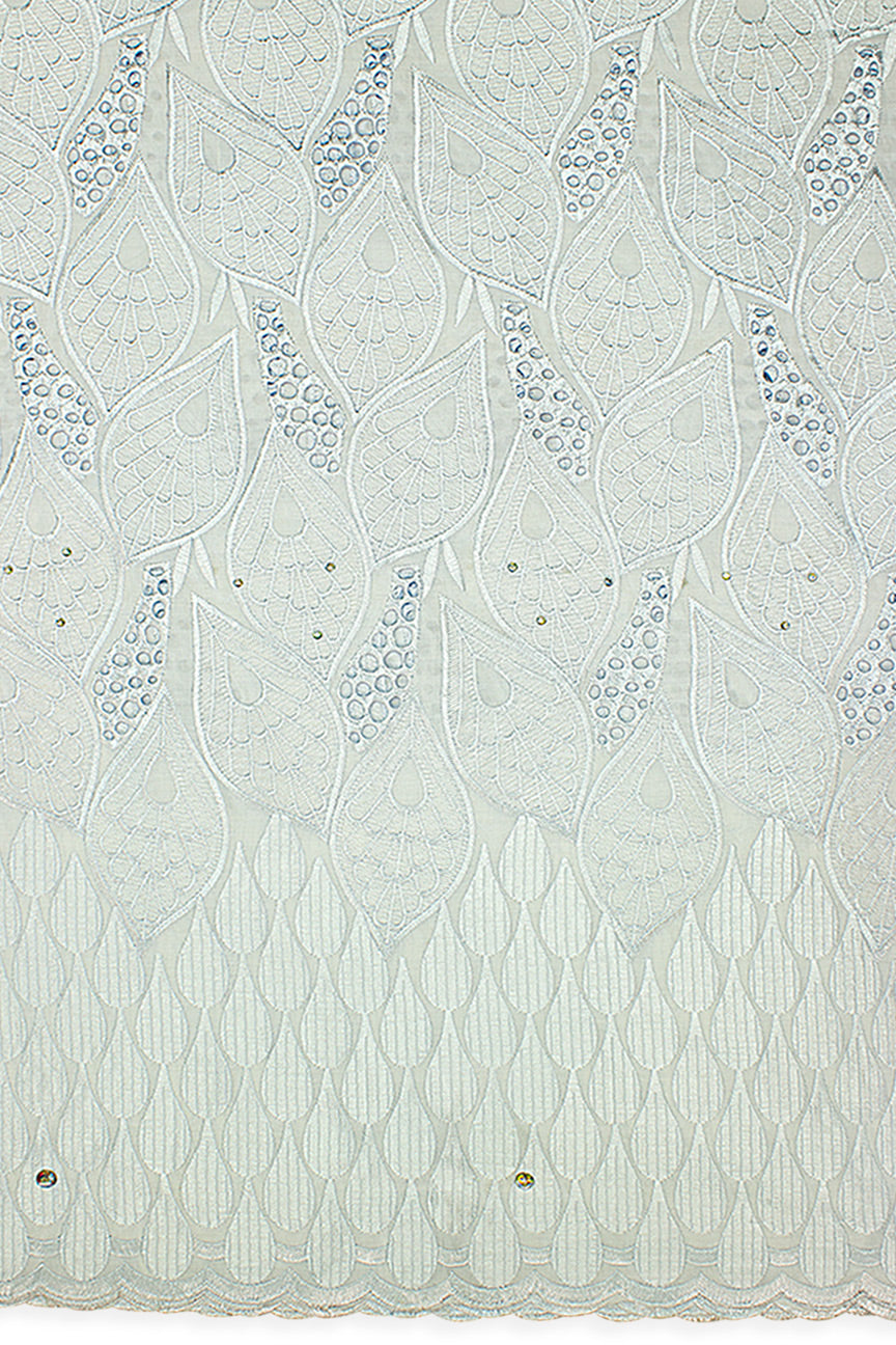 IRE568-WHT - Voile Lace - White