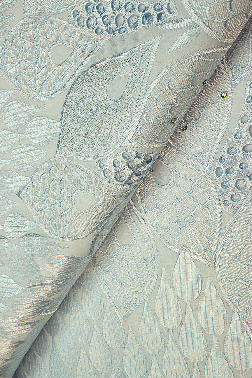 IRE568-WHT - Voile Lace - White