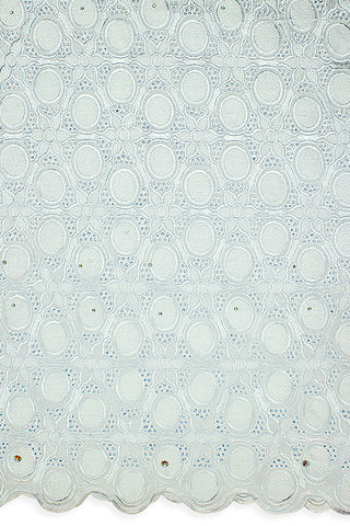 IRE570-WHT - Voile Lace - White