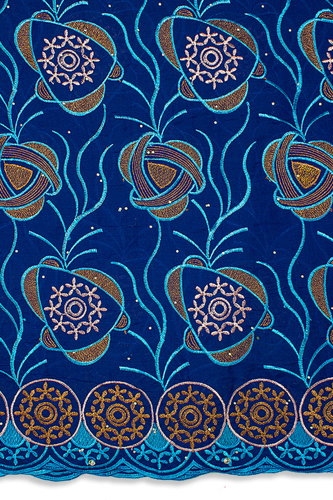 IRE576-RBL - Voile Lace - Royal Blue