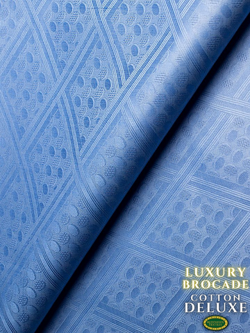 LBD010-SKB - Luxury Middlesex Brocade Deluxe - Sky Blue (10 yards)