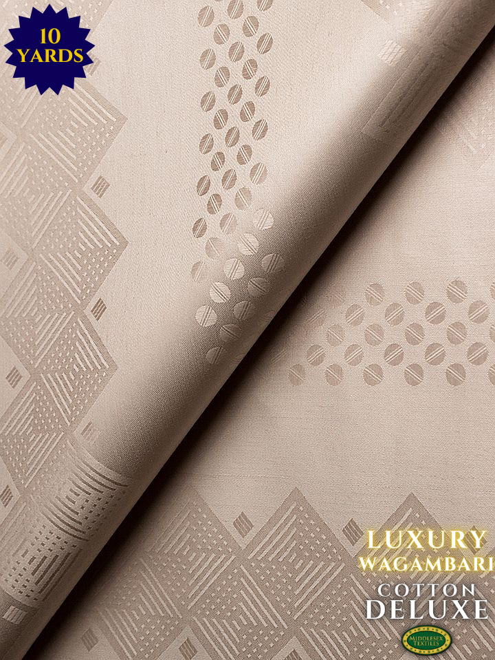 LBD011-BGE - Luxury Middlesex Wagambari Deluxe - Beige (10 yards)
