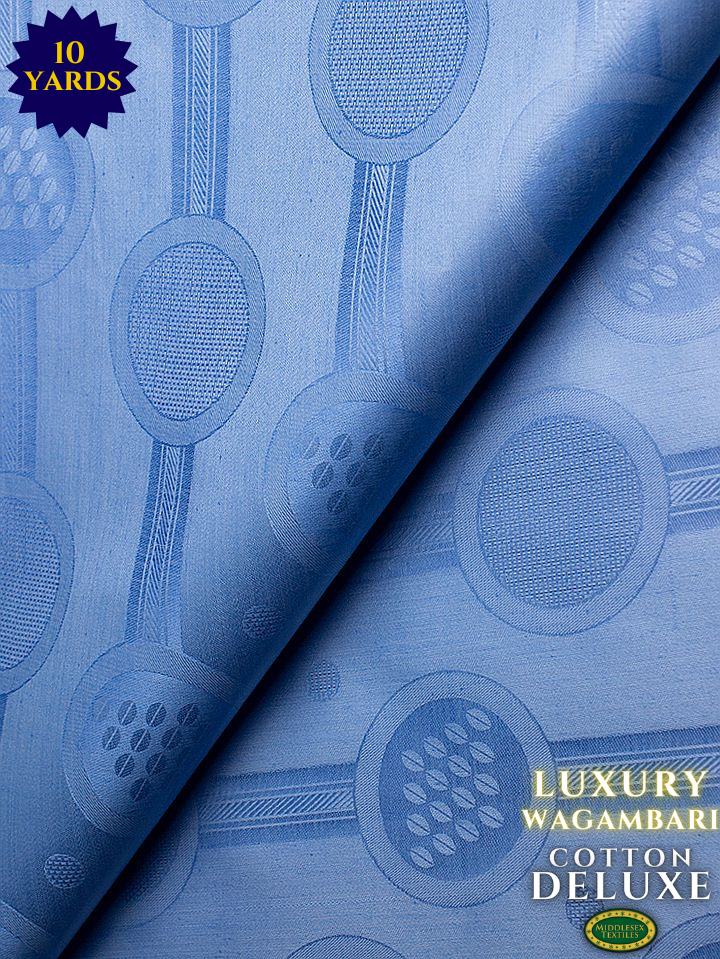 LBD012-SKB - Luxury Middlesex Wagambari Deluxe - Sky Blue (10 yards)