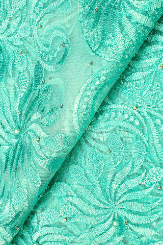 LFR233-MNT- French Lace - Mint