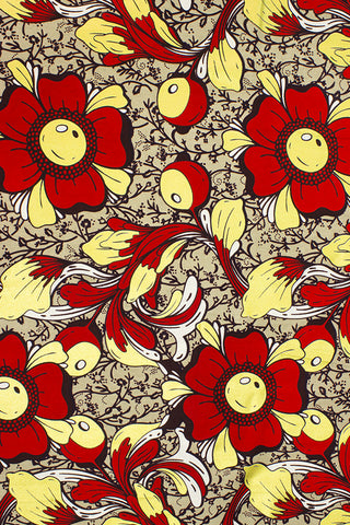 QWG003 - Top Quality Gold Wax Print