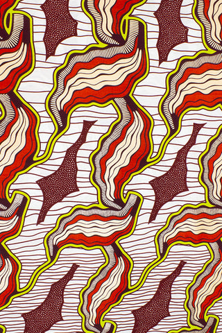 QWG007 - Top Quality Gold Wax Print