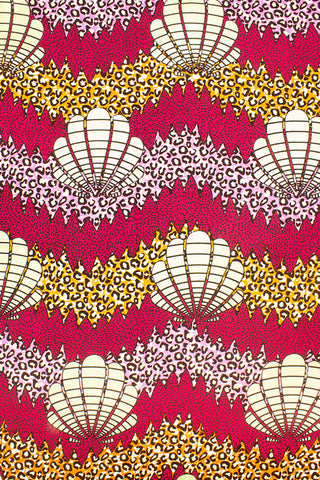 QWG033 - Top Quality Gold Wax Print