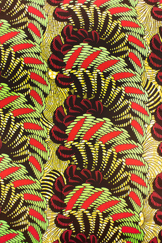 QWG034 - Top Quality Gold Wax Print