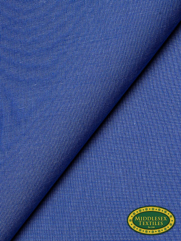STV001-COB - Middlesex Luxury Suiting Voile - Cobalt Blue (5 yards)