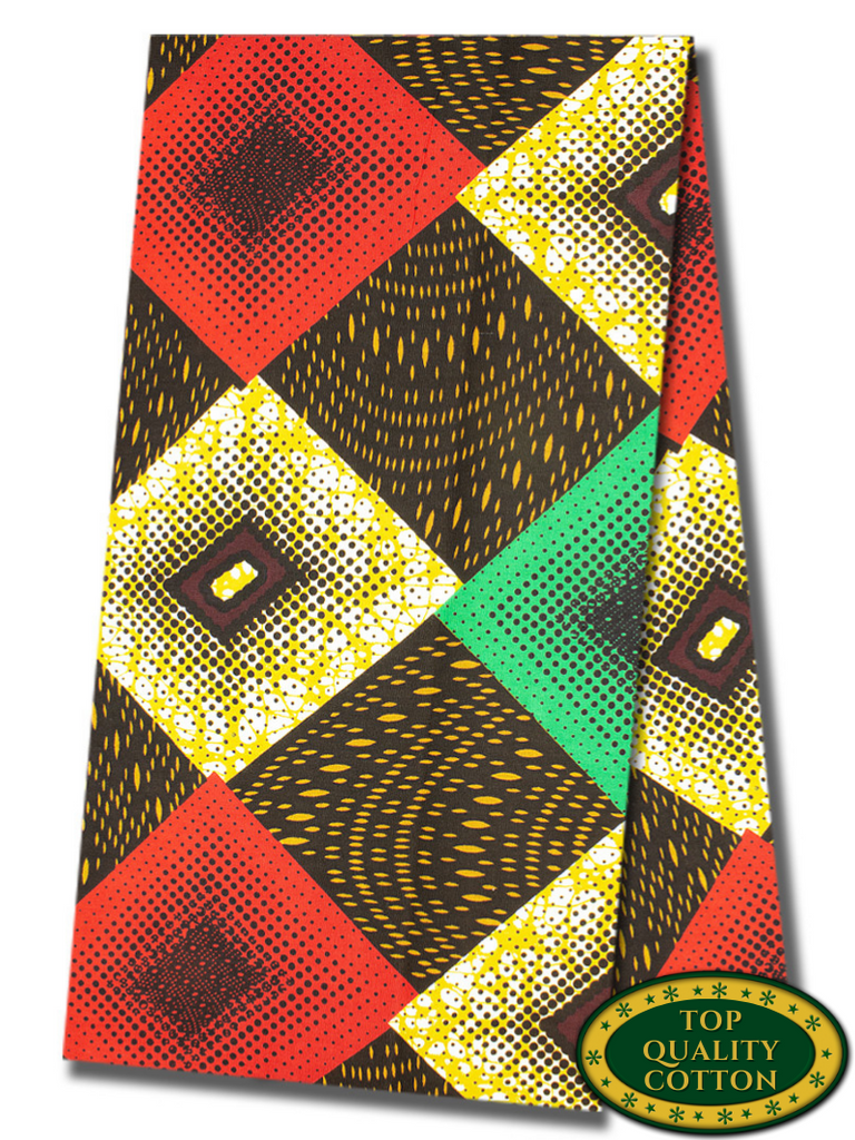 TQW091 - Top Quality Cotton Wax Print