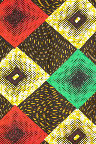 TQW091 - Top Quality Cotton Wax Print